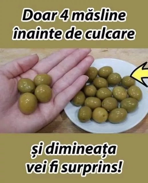 De ce este bine să consumi patru măsline înainte de culcare: beneficii pentru sănătate la care nu te-ai fi așteptat