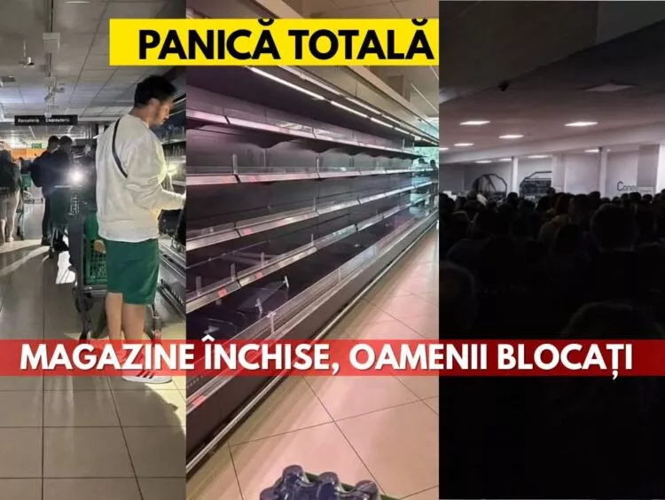 Pana de curent istorică paralizează Spania și Portugalia: Transporturi blocate, spitale afectate, magazine închise