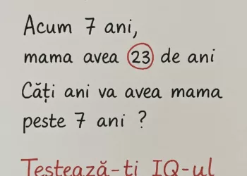 Câți Ani Va Avea Mama Peste 7 Ani? Întrebarea Care Îți Testează Logica