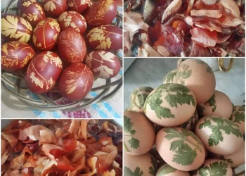 Ouă vopsite natural, ca la bunica acasă! Trucul de Paște pentru un rezultat perfect