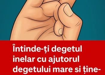 Un gest simplu, cu beneficii surprinzătoare: ce se întâmplă când îți ții degetul inelar apăsat