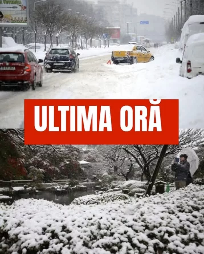 Vremea se schimbă radical: temperaturi în scădere și ninsori la munte