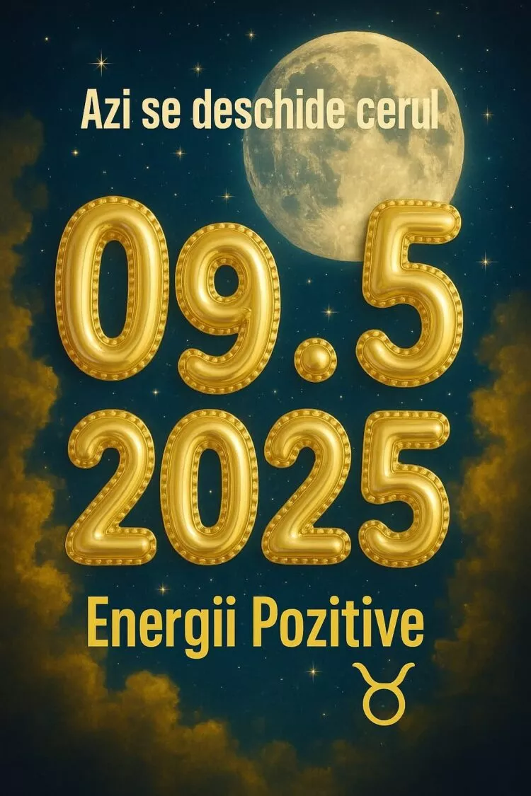 Cerurile se deschid pe 9 mai 2025: zi de putere astrologică, cu dorințe împlinite și mari provocări pentru unii nativi