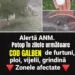 Avertizare meteo ANM: Cod galben de furtuni, ploi torențiale și grindină în jumătate de țară. Vreme instabilă până pe 9 mai