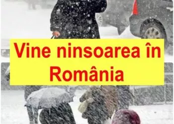 Val de aer polar în România: ninsori, brumă și vânt puternic. Ce zone vor fi cele mai afectate