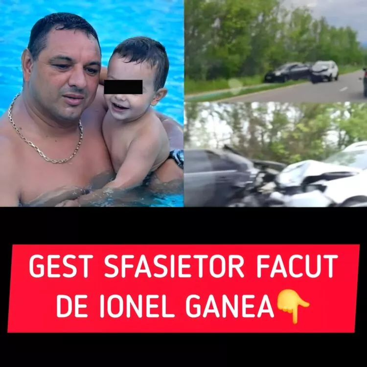 Ionel Ganea, în lacrimi: fiul lui de 2 ani este în stare gravă după un accident rutier. Familia trece prin momente dramatice