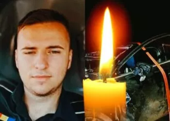 Tragedie în Prahova: Valentin, un tânăr polițist de 21 de ani, și-a pierdut viața într-un accident rutier