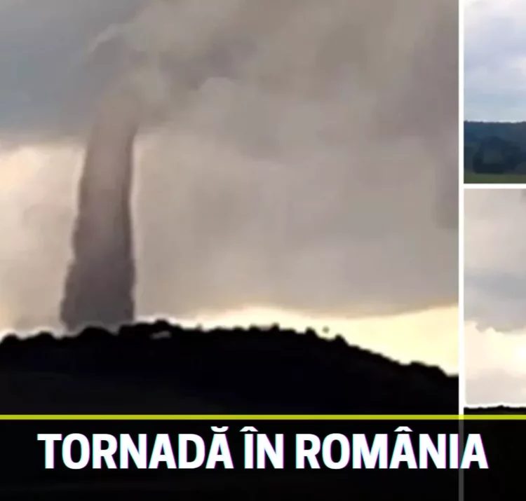 Fenomene meteo extreme în România: tornadă, inundații în mai multe regiuni și coduri de avertizare în vigoare