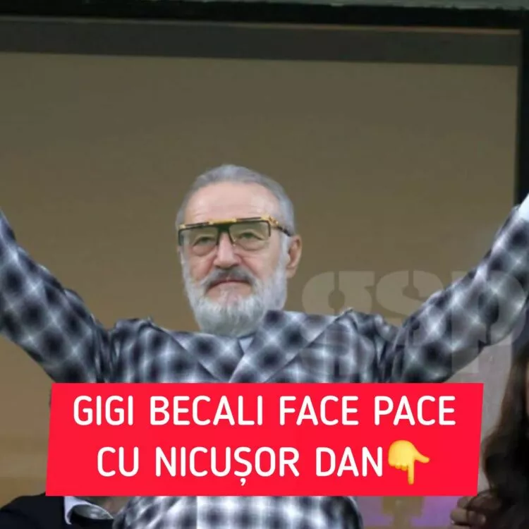 Gigi Becali, reacție surpriză după victoria lui Nicușor Dan la prezidențiale: „Îi dau cea mai bună lojă!”