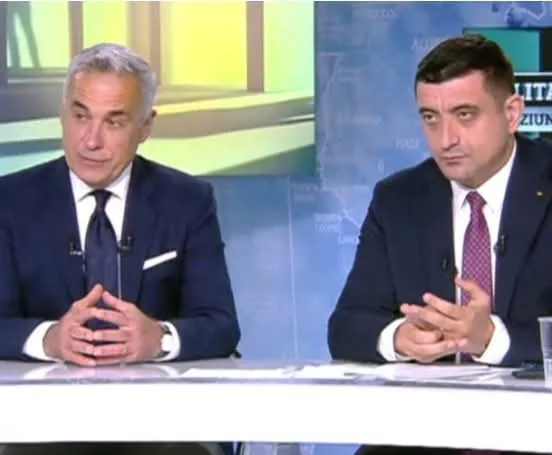 Emisia Realitatea PLUS, întreruptă temporar în timpul emisiunii cu George Simion și Călin Georgescu