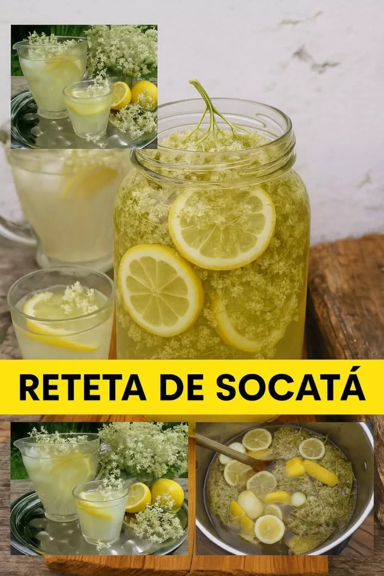 Socata de casă – băutura verii cu beneficii pentru sănătate. Rețetă, trucuri și efecte terapeutice