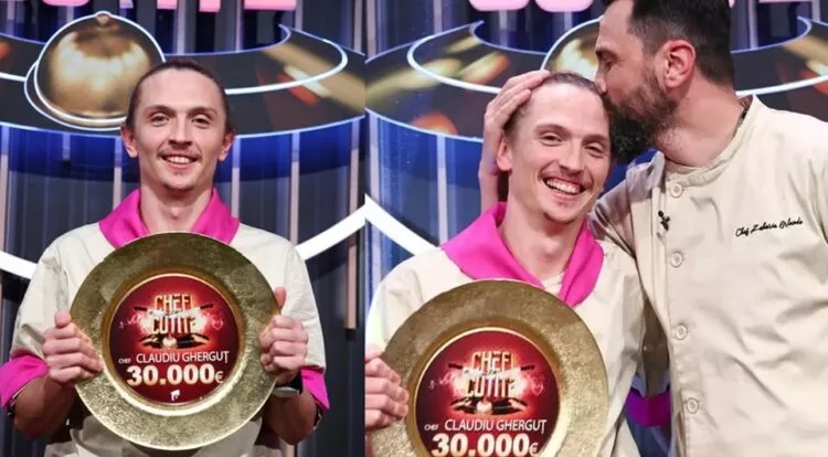 Claudiu Gherguț, marele câștigător Chefi la Cuțite 2025: „Nu-mi vine să cred, emoțiile m-au copleșit!”