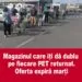 Campanie de reciclare la Kaufland: 1 leu pentru fiecare ambalaj SGR returnat, în perioada 31 mai – 3 iunie 2025