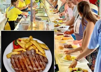 Cât costă o porție de ceafă cu cartofi prăjiți în Mamaia: prețurile de autoservire ajung la niveluri gourmet