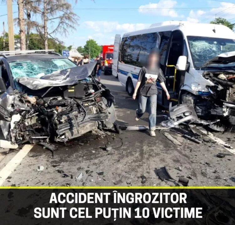 Zi neagră pe șoselele din România: Zeci de victime în două accidente grave la Botoșani și Maramureș