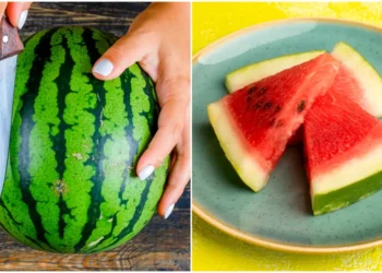 Cum recunoști un pepene verde injectat cu substanțe chimice. Trucul simplu pe care îl poți testa acasă