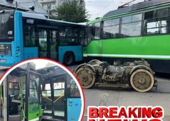 Accident grav in Bucuresti!