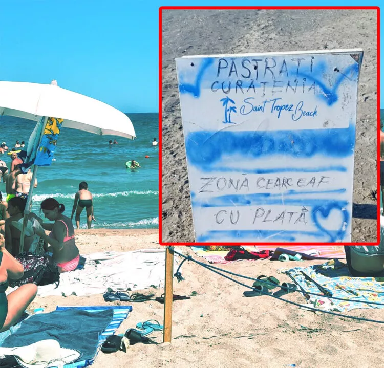 Surpriză pe litoral: taxă doar ca să te întinzi pe cearceaf, în Mamaia