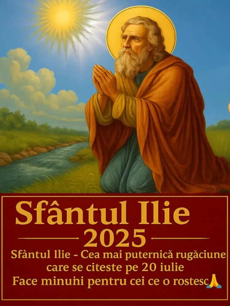 Sfantul Ilie: Rugaciunea puternica a zilei