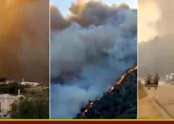 Incendii de proporții: mii de turiști evacuați