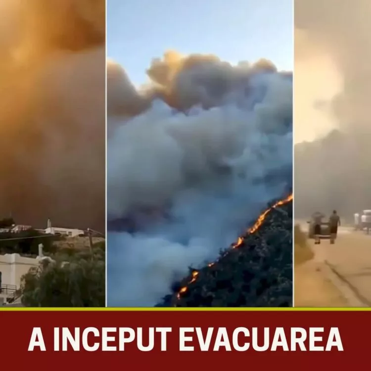 Incendii de proporții: mii de turiști evacuați