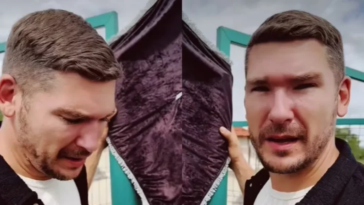 Călin Donca, în doliu: și-a luat rămas-bun de la bunicul său