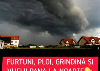 Avertizări meteo ANM: furtuni, grindină și caniculă în aproape toată țara