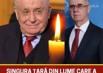 Prima țară care transmite un mesaj oficial de condoleanțe după moartea lui Ion Iliescu