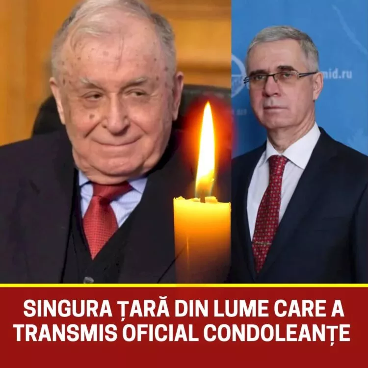 Prima țară care transmite un mesaj oficial de condoleanțe după moartea lui Ion Iliescu