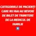 Consultații medicale fără bilet de trimitere pentru pacienții cu boli cronice. Ce categorii sunt vizate