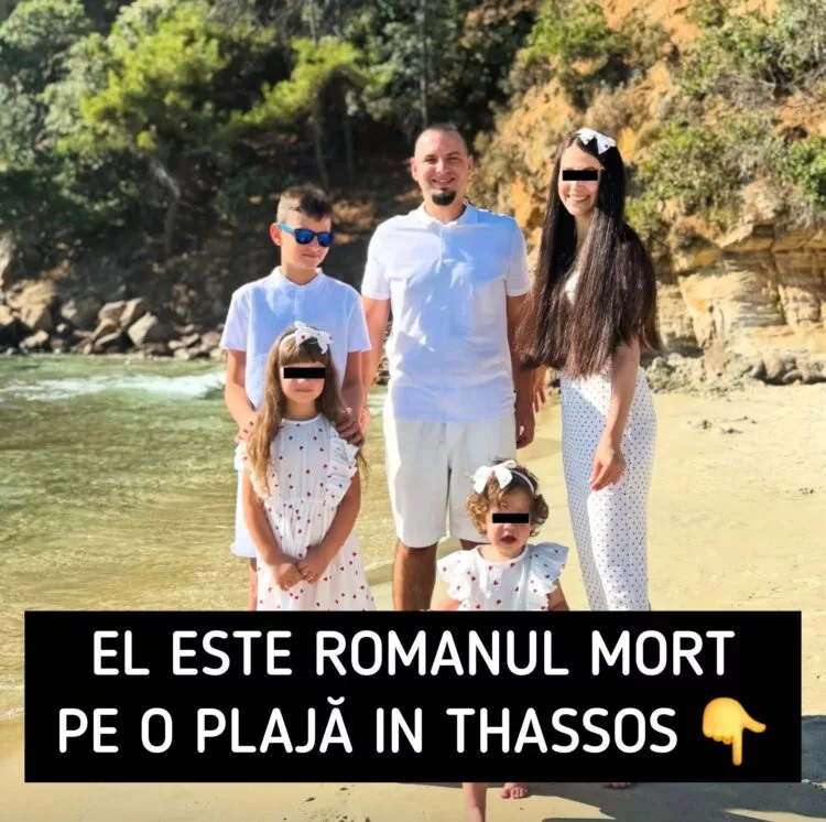 Cine este românul care a murit în vacanță în Thassos. Vadim avea 39 de ani și trei copii