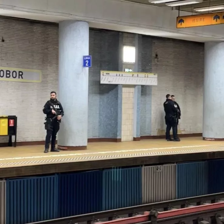 Jandarmii, prezenți la metroul din București pentru misiuni preventive