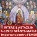 Ajunul Adormirii Maicii Domnului – ce nu au voie să facă femeile pe 14 august