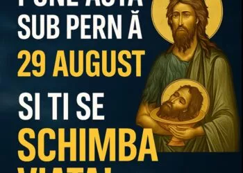 29 august – Tăierea Capului Sfântului Ioan Botezătorul. Ce obiecte se pun sub pernă pentru noroc și protecție