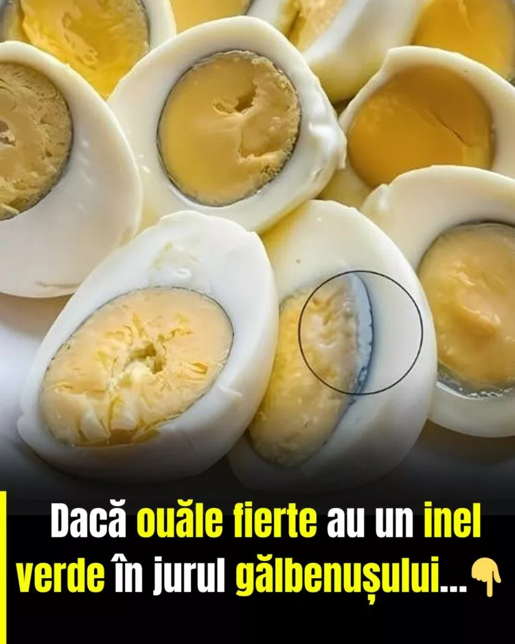 De ce apare cercul verzui la gălbenușul ouălor fierte tari și cum îl poți evita