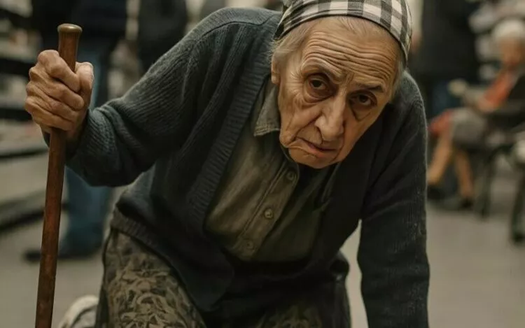 Lecție de omenie într-un supermarket: o bătrână de 90 de ani s-a prăbușit în magazin, nimeni n-a ajutat-o — până când o fetiță de 5 ani a făcut un gest care a redus pe toți la tăcere