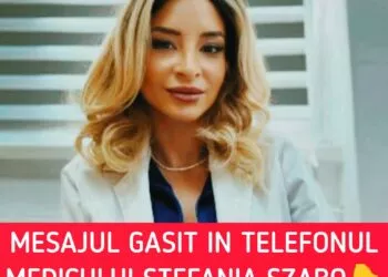 Anchetă complexă în cazul morții doctoriței Ștefania Szabo: mesajul misterios care ar putea schimba direcția investigației