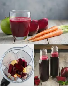 Detox natural: rețeta simplă cu sfeclă roșie și morcov care curăță ficatul și revigorează organismul