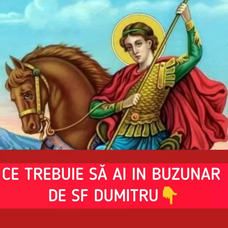Tradiții de Sfântul Dumitru: Ce Obiecte Trebuie Să Porți pentru a Atrage Noroc și Belșug