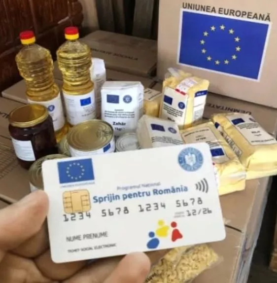 Prima tranșă a cardurilor sociale „Sprijin pentru România” a fost virată: 125 de lei pentru beneficiari