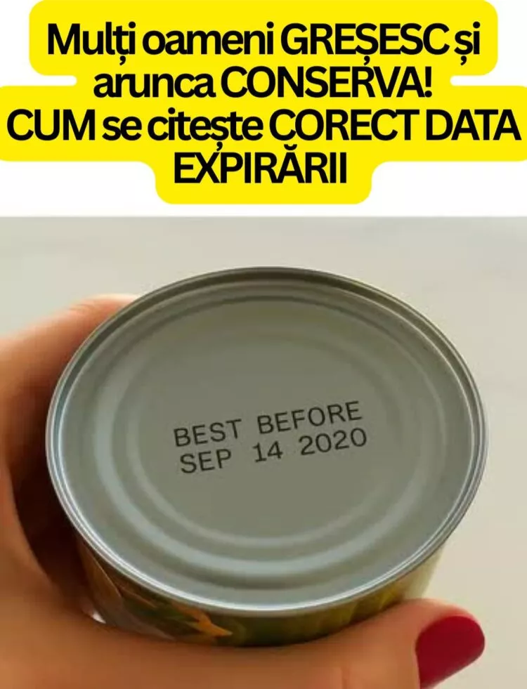 Cât de sigure sunt conservele după expirare? Adevărul pe care puțini îl știu