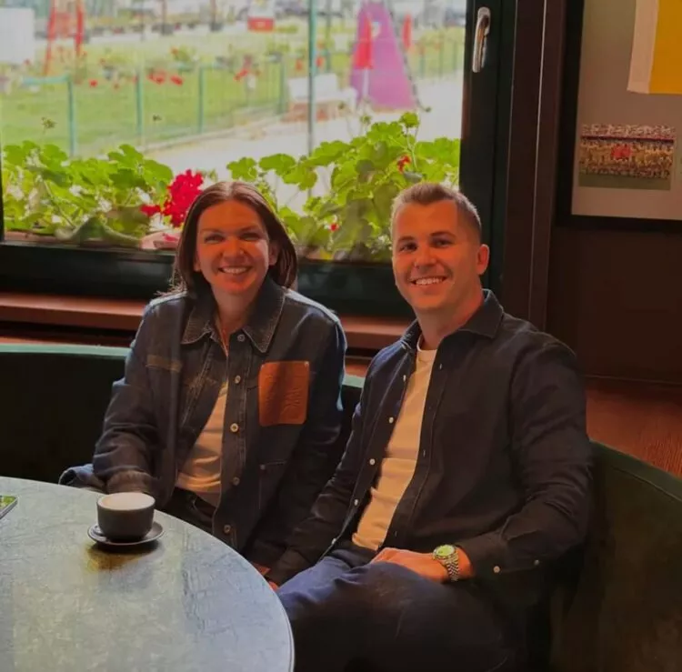 Simona Halep, apariție surpriză alături de Patrick Ciorcilă, fiul unui milionar român