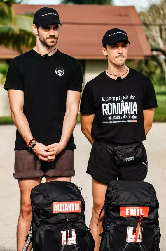 Emil Rengle și Alejandro, eliminați din Asia Express 2025. Câți bani au câștigat pentru cele 8 etape de pe „Drumul Eroilor”