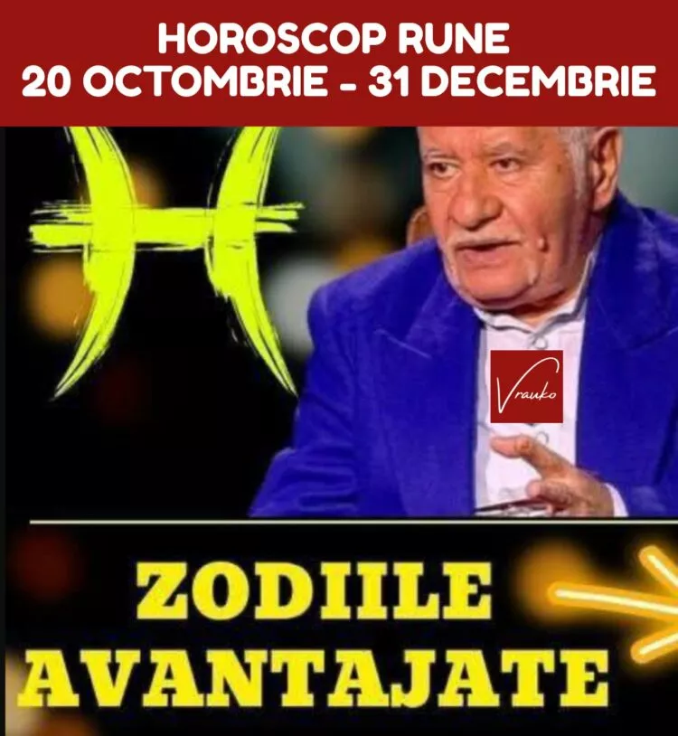 Horoscopul runelor pentru finalul anului 2025, realizat de Mihai Voropchievici. Mesaje magice pentru fiecare zodie!