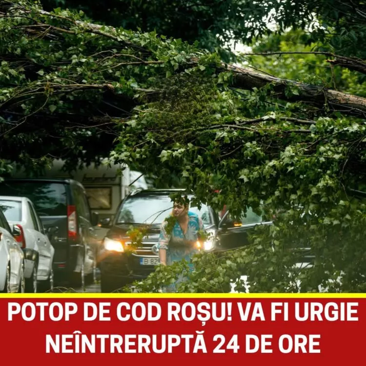 ANM anunță un nou val de vreme severă: ploi torențiale, vânt puternic și ninsori la munte. Avertizări COD GALBEN, PORTOCALIU și ROȘU în mai multe județe