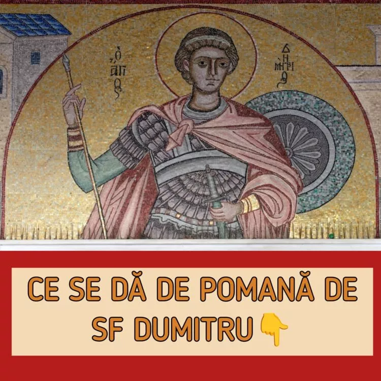 Sfântul Mare Mucenic Dimitrie, Izvorâtorul de Mir: Tradiții, Obiceiuri și Ce Este Interzis Să Faci pe 26 Octombrie