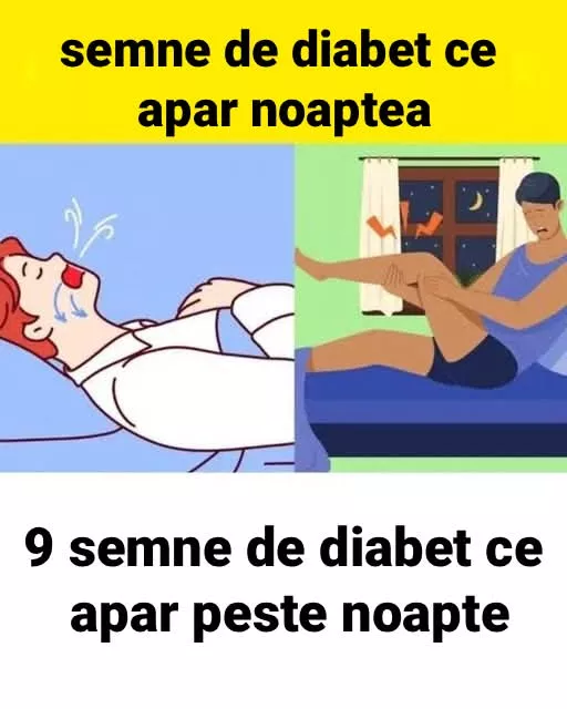 Semne ale diabetului care apar în timpul somnului și pe care mulți le ignoră