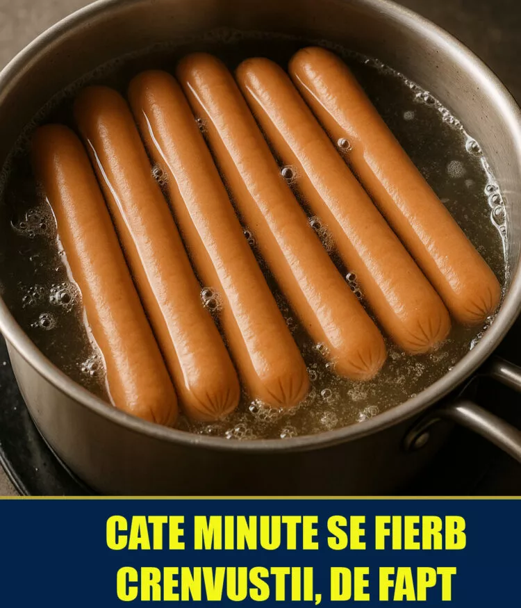 Secretul Crenvurștilor Perfecți: Cum Îi „Fierbi” Corect Ca Să Nu Se Spargă. Greșeala pe Care O Facem Toți!