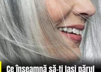 Tot mai multe persoane aleg să poarte părul cărunt natural. Psihologii explică ce transmite această opțiune