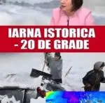 Avertizare ANM: România Intră în Primul Episod de Iarnă Autentică. Ger de -20C, Ninsori și Viscol Extins